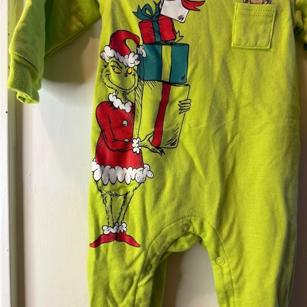The Grinch Christmas Romper